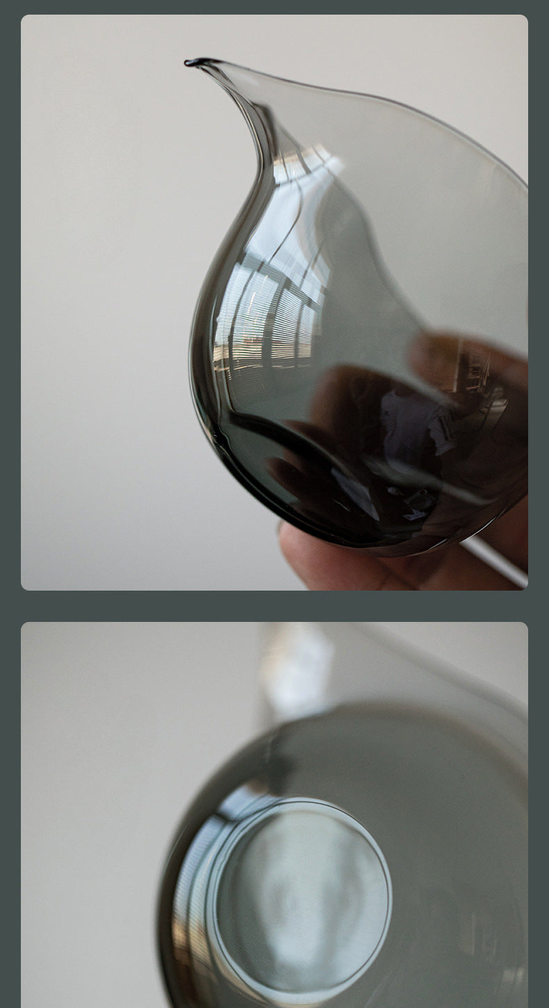 Gohobi Handmade Gourd Glass Pitcher