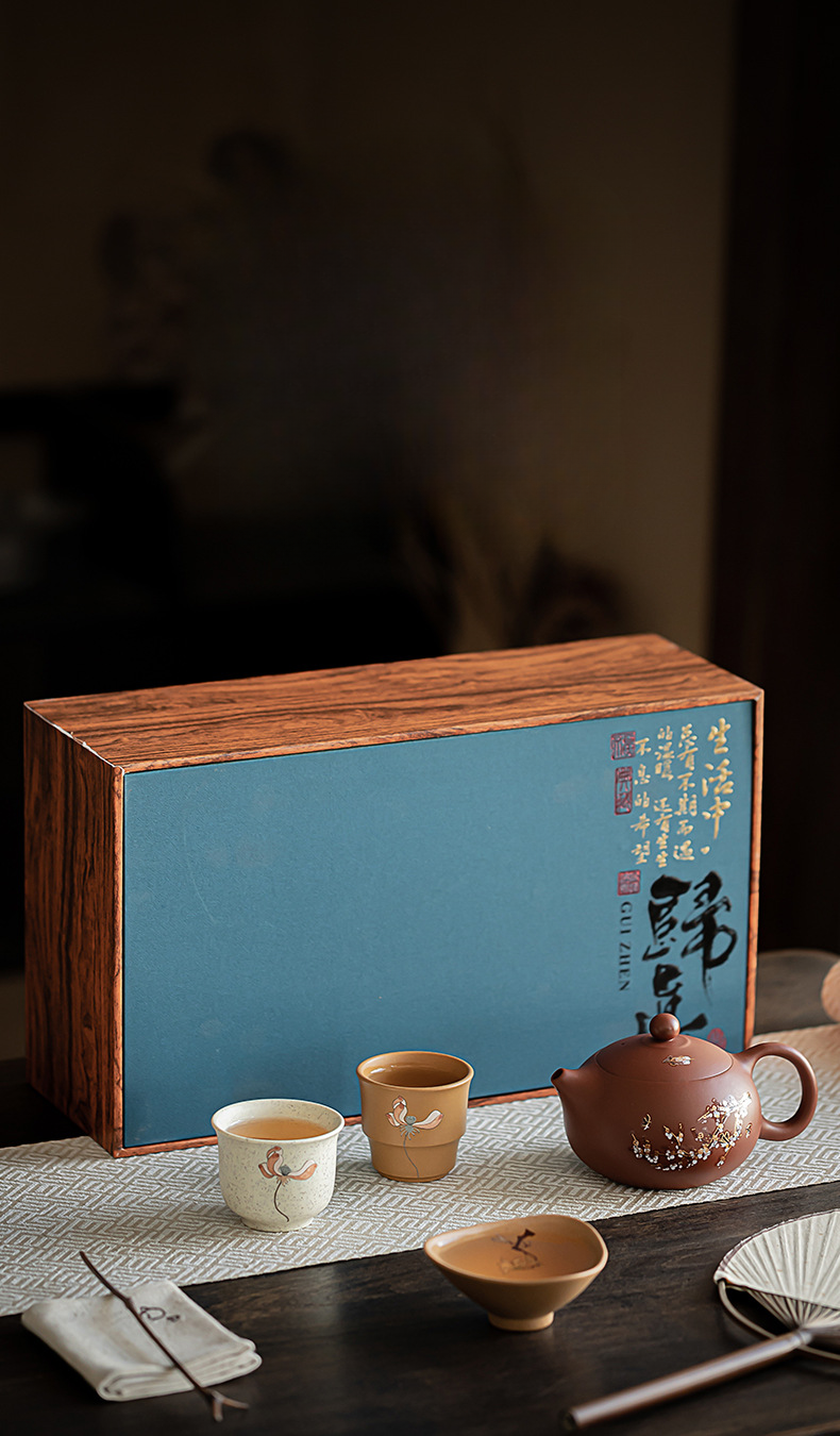 Gohobi Classic Original Yixing Clay Tea Set 04