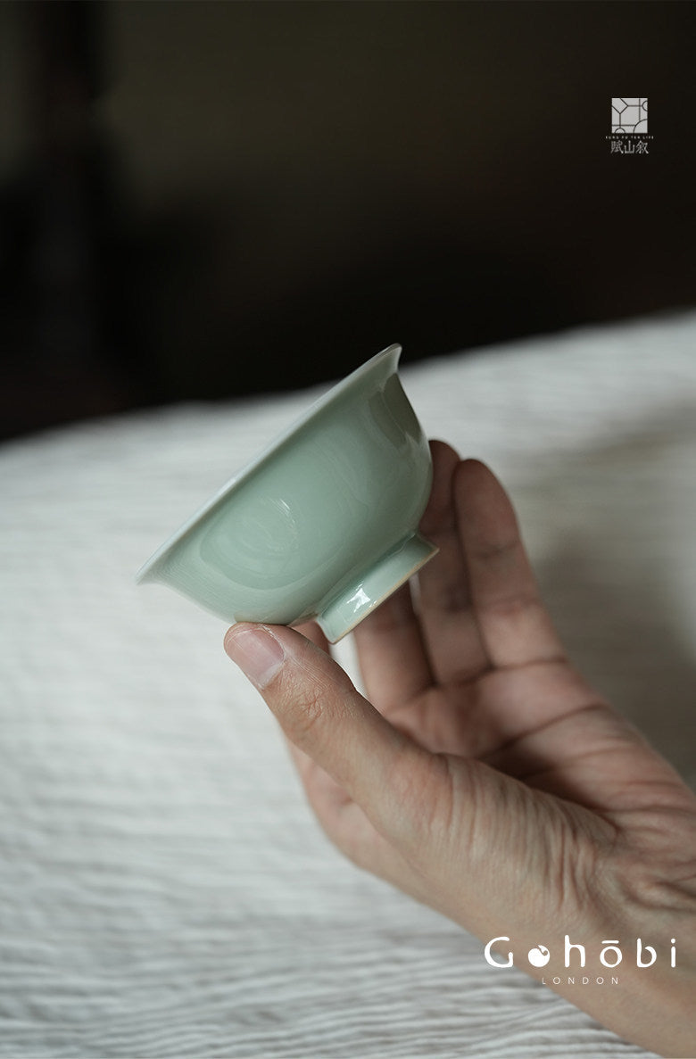 [賦山敘 x Gohobi] Gohobi Jingdezhen High-Temperature Glaze Teacup – Solid Color Gongfu Tea Master Cup