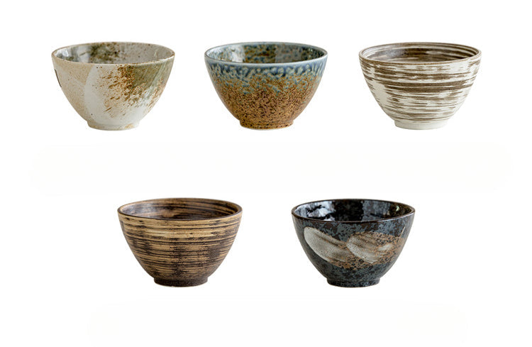 Gohobi Minoya Shino Glaze Hat Bowl [Made in Japan]