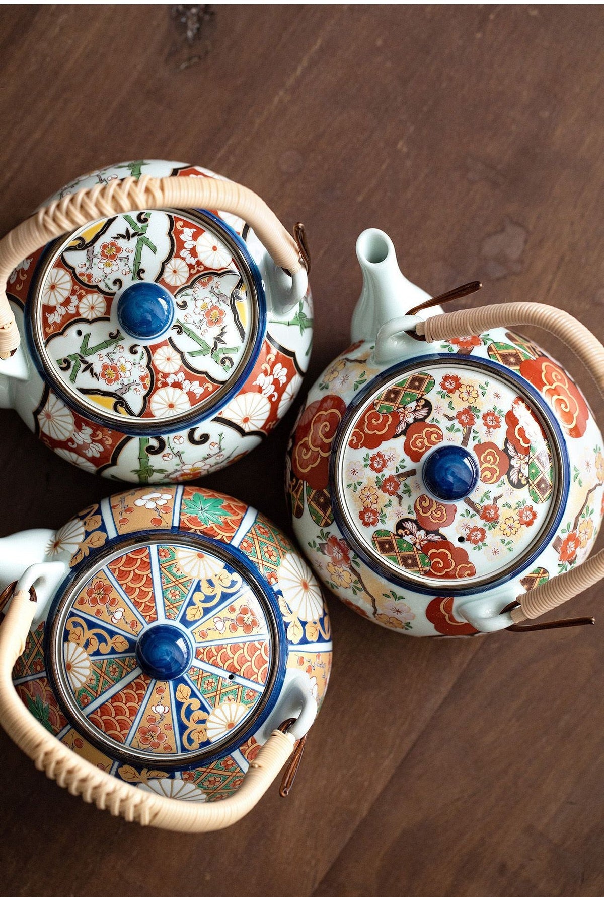 Gohobi Japanese Ancient Imari Tea Set [Made In Japan]