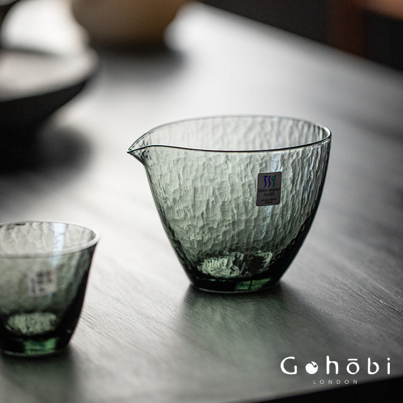 Gohobi Toyo Sasaki Japanese Fair Cup Glass Tea Cup [Made in Japan] – Gongfu Tea Pitcher