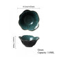 Gohobi Floral Edge Ceramic Bowl