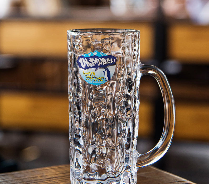 Gohobi Japanese Sasaki Crystal Beer Mug [Made In Japan]