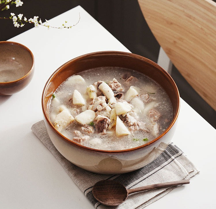 Gohobi Creative Kiln-Change Large Ceramic Bowl