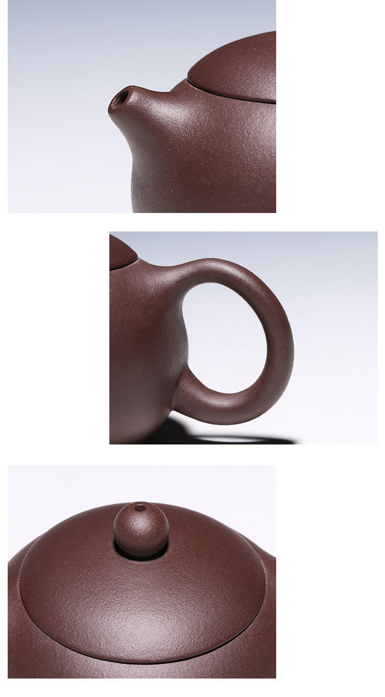 Gohobi Yixing Purple Zisha Clay Xishi Teapot (200ml)
