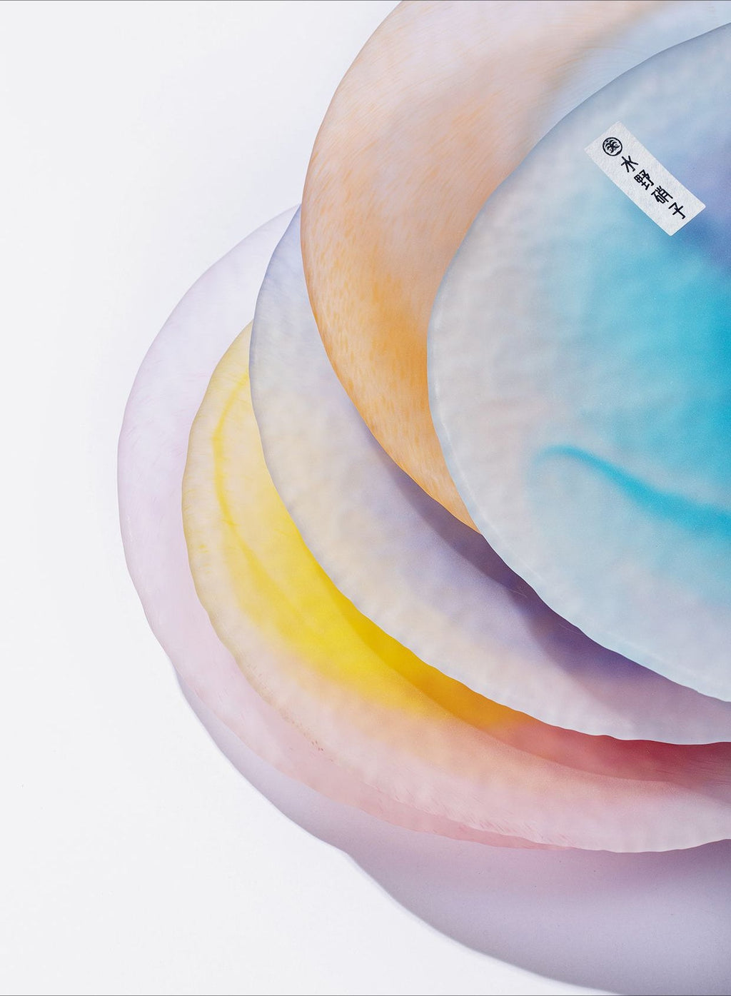 Gohobi Japanese Colourful Monet Plate [Made In Japan]