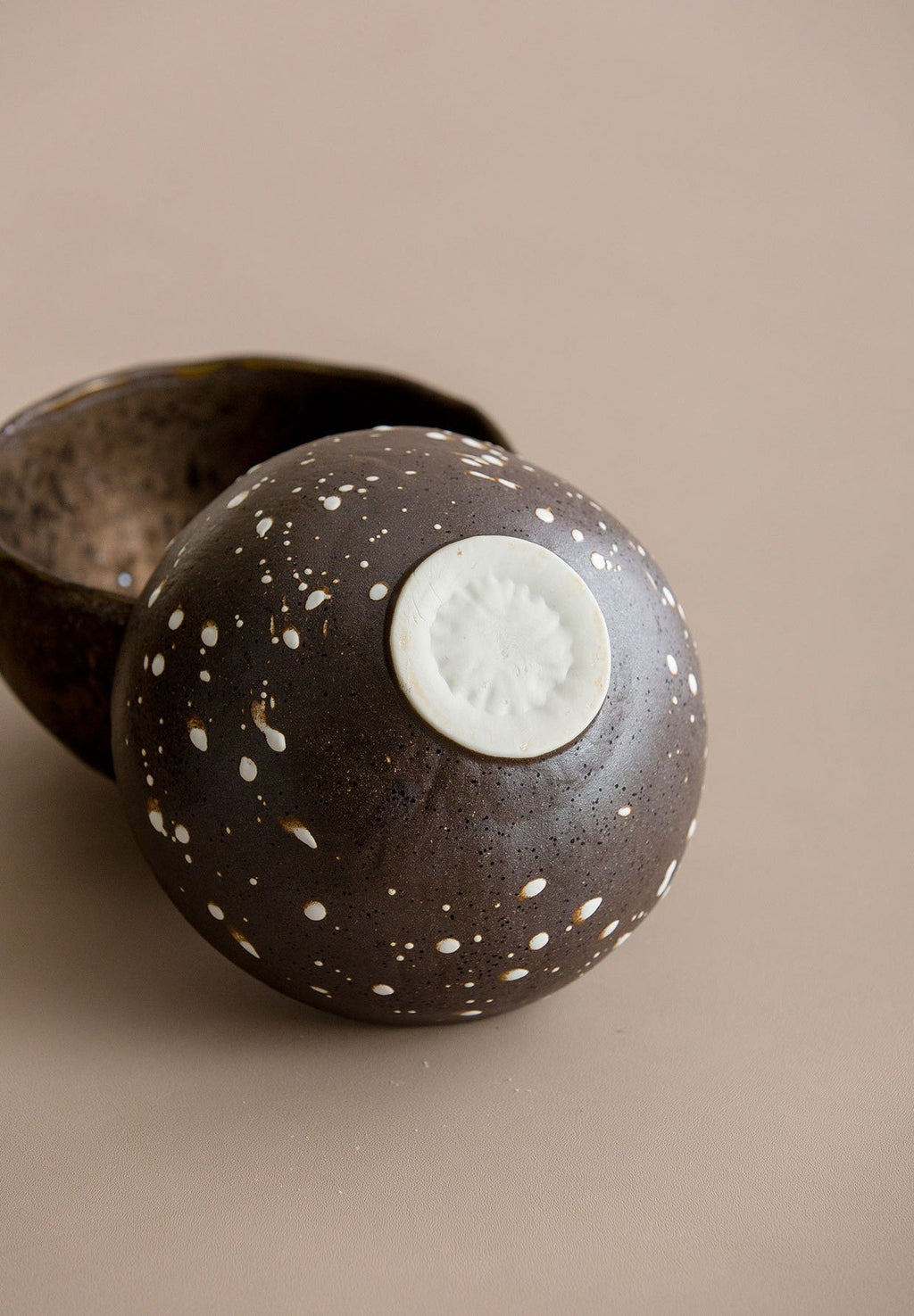 Gohobi Japanese Minoyaki Coarse Pottery Rice Bowl – Wabi Sabi Handmade Soup Bowl | Made in Japan