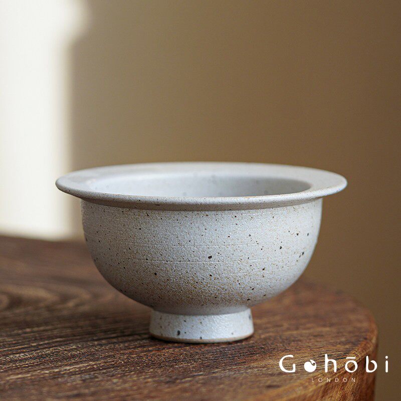 Gohobi Japanese Ikebana Mini Ceramic Vase – Jingdezhen Wabi-Sabi Hydroponic Plant Vessel