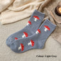Gohobi Cozy Fleece-Lined Mushroom Socks