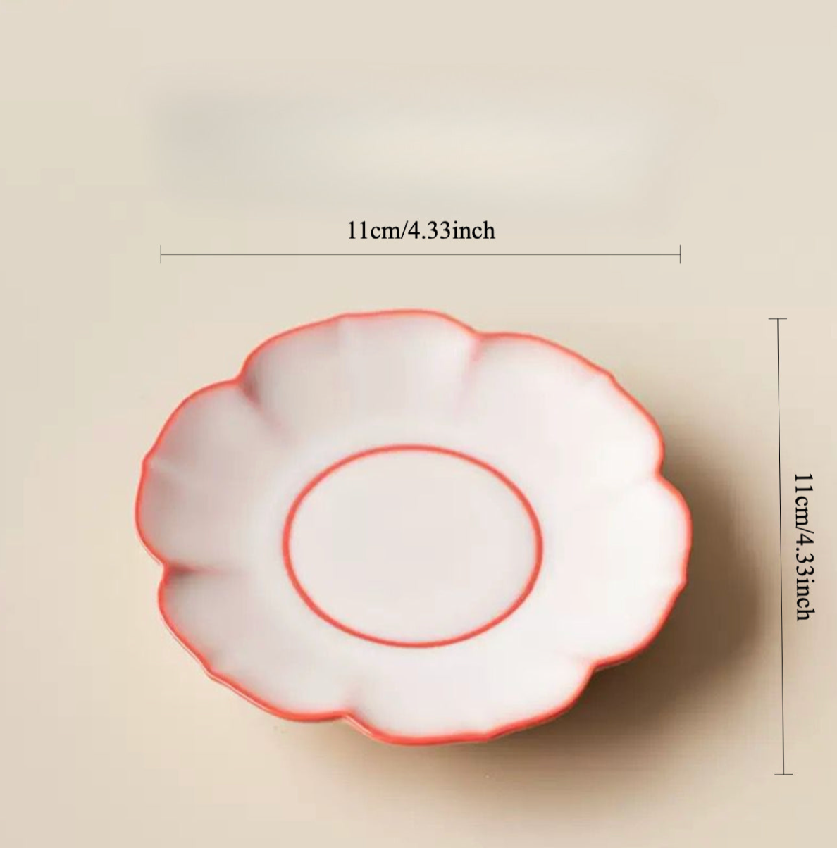 Gohobi Flying Pig Ceramic Teacup (tea coaster is sold separately)