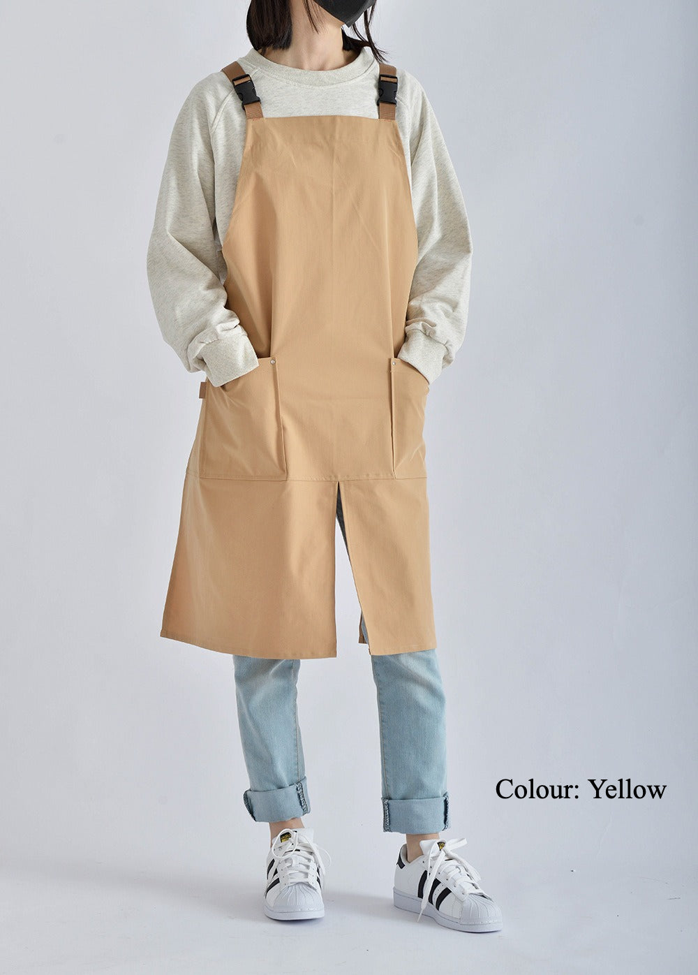 Gohobi Japanese Waterproof Cotton Canvas Apron