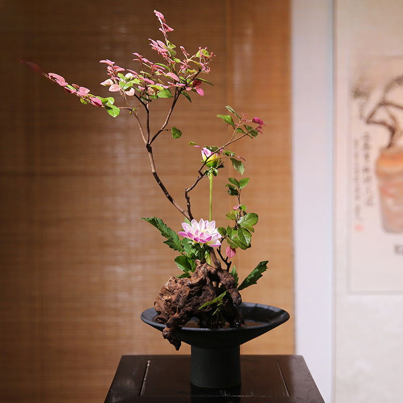 Gohobi Large Japanese Style Ikebana Vase 004