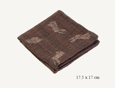 Gohobi Hand-dyed Cotton and Linen Gongfu Tea Towel