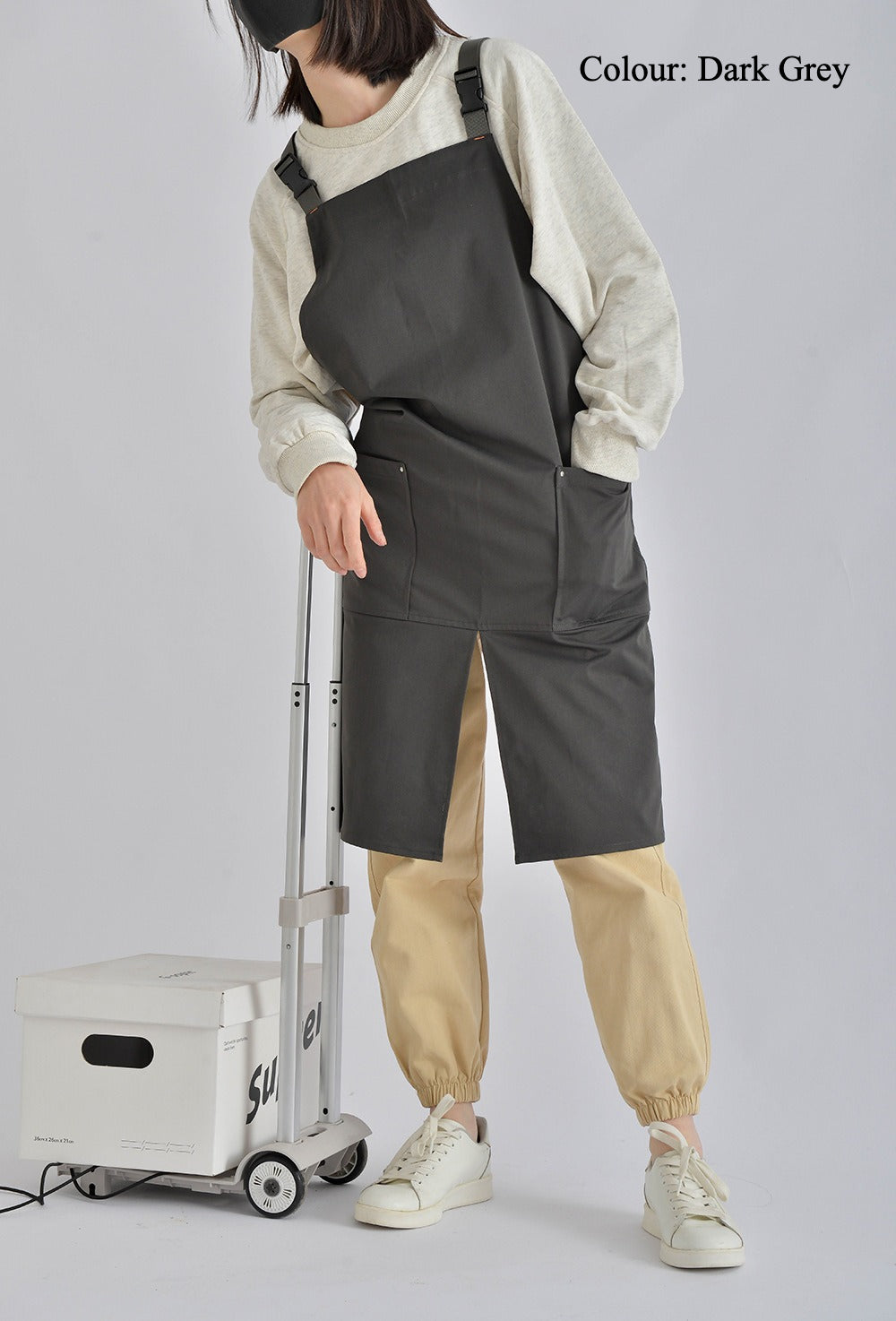Gohobi Japanese Waterproof Cotton Canvas Apron