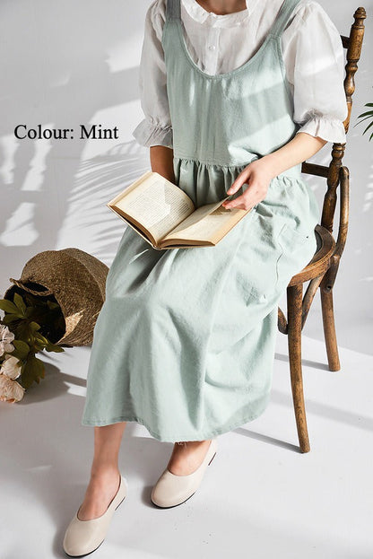 Gohobi Korean Cotton-Linen Artisan Apron