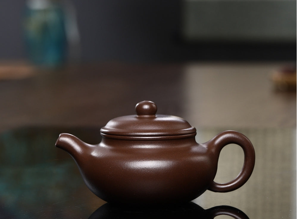 Gohobi Purple Zisha Clay Yixing Clay Teapot (200ml)