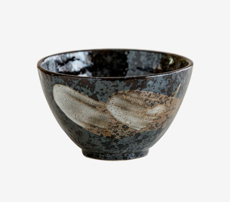 Gohobi Minoya Shino Glaze Hat Bowl [Made in Japan]