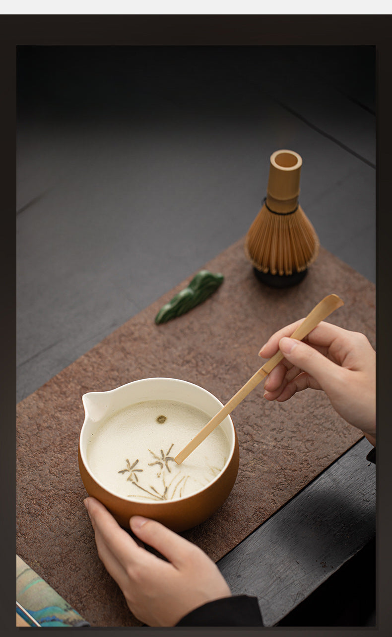 Gohobi Ceramic Matcha Set 036 Ancient Rhyme