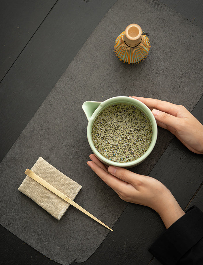 Gohobi Colourful Ceramic Bowl Matcha Set