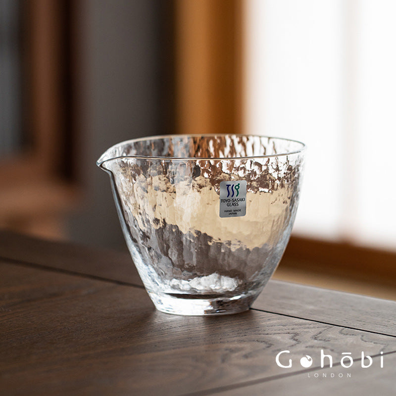 Gohobi Toyo Sasaki Japanese Fair Cup Glass Tea Cup [Made in Japan] – Gongfu Tea Pitcher