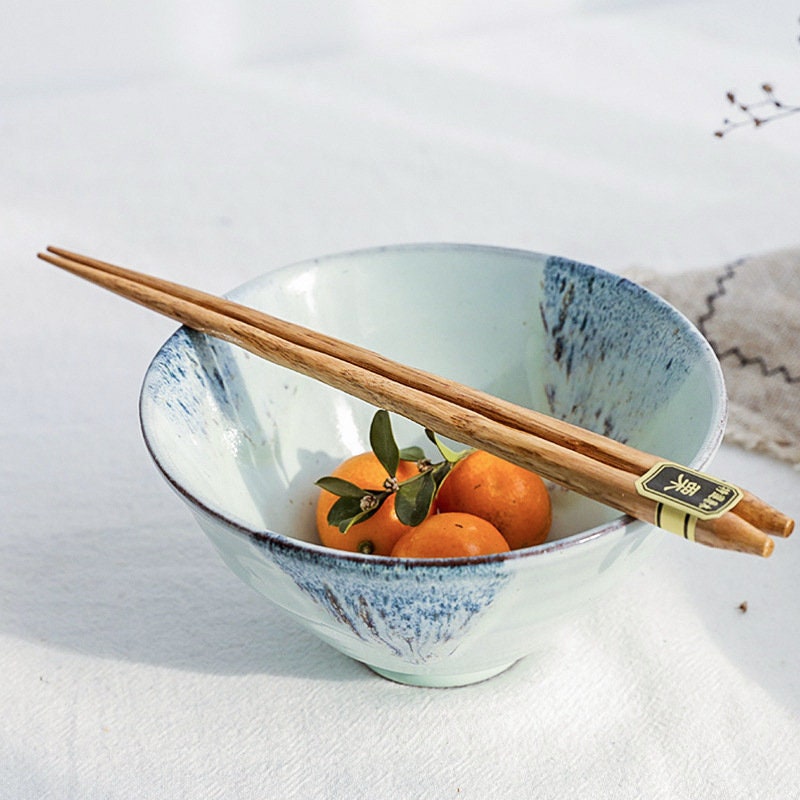 Gohobi A Set of 5 Pairs of Japanese Wooden Cone Shape Chopsticks