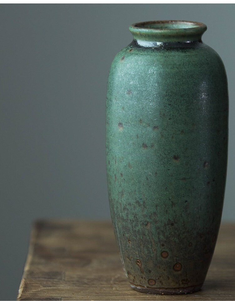 Gohobi Handmade ceramic zen vases table decoration house warming gift Japanese vintage style