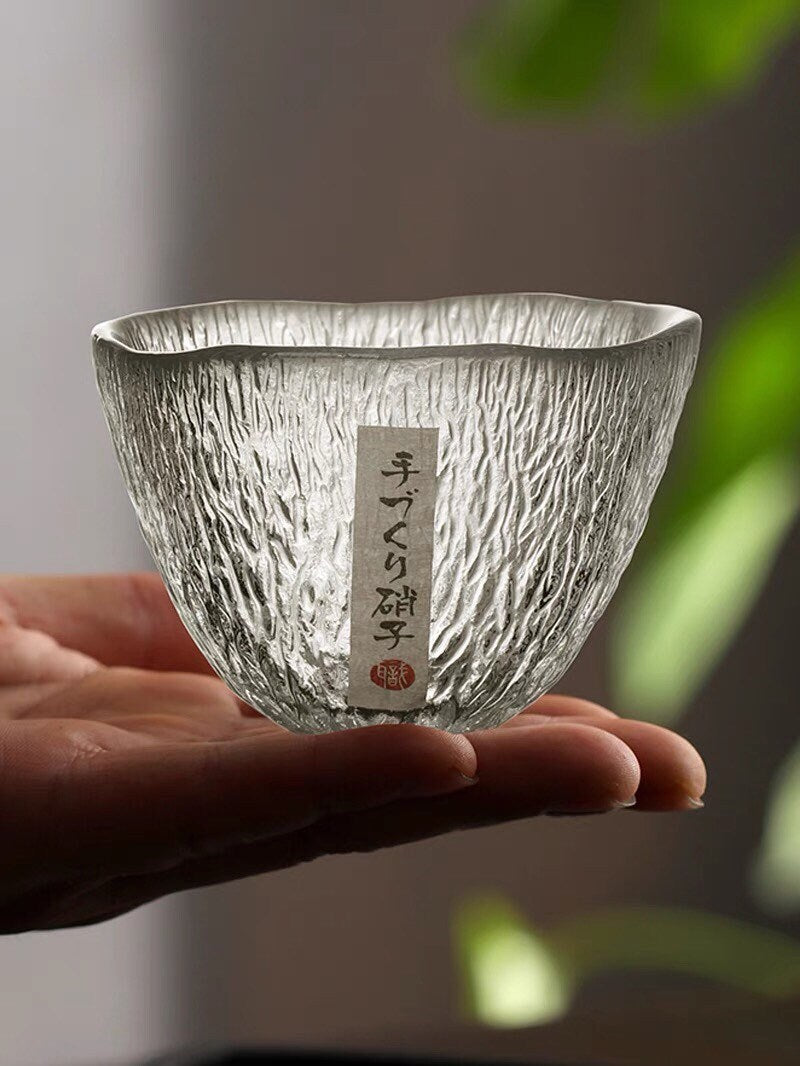 Gohobi Tea glass tea cup Chinese Gongfu tea Kung fu tea Japanese Chado Glass