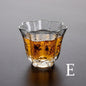 Gohobi Handmade glass tea cup Chinese Gongfu tea Kung fu tea Japanese Chado wabi sabi
