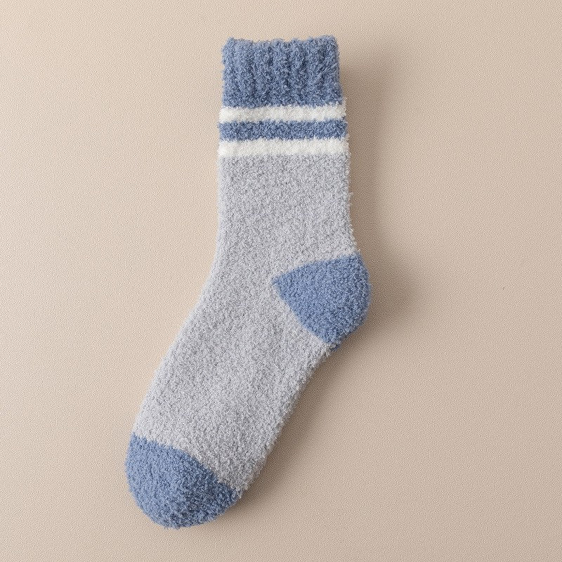 Extra Thick Men Wool Socks, Winter socks, Men Winter Socks, gift for him coral fleece, coral velvet fabric
